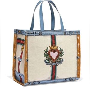 New Brighton Tom Clancy In Love We Trust Canvas Tote Bag NWT